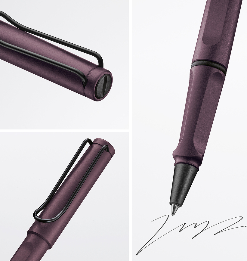 Safari Στυλό Rollerball M, πράσινο, με μπλε ανταλλακτικό