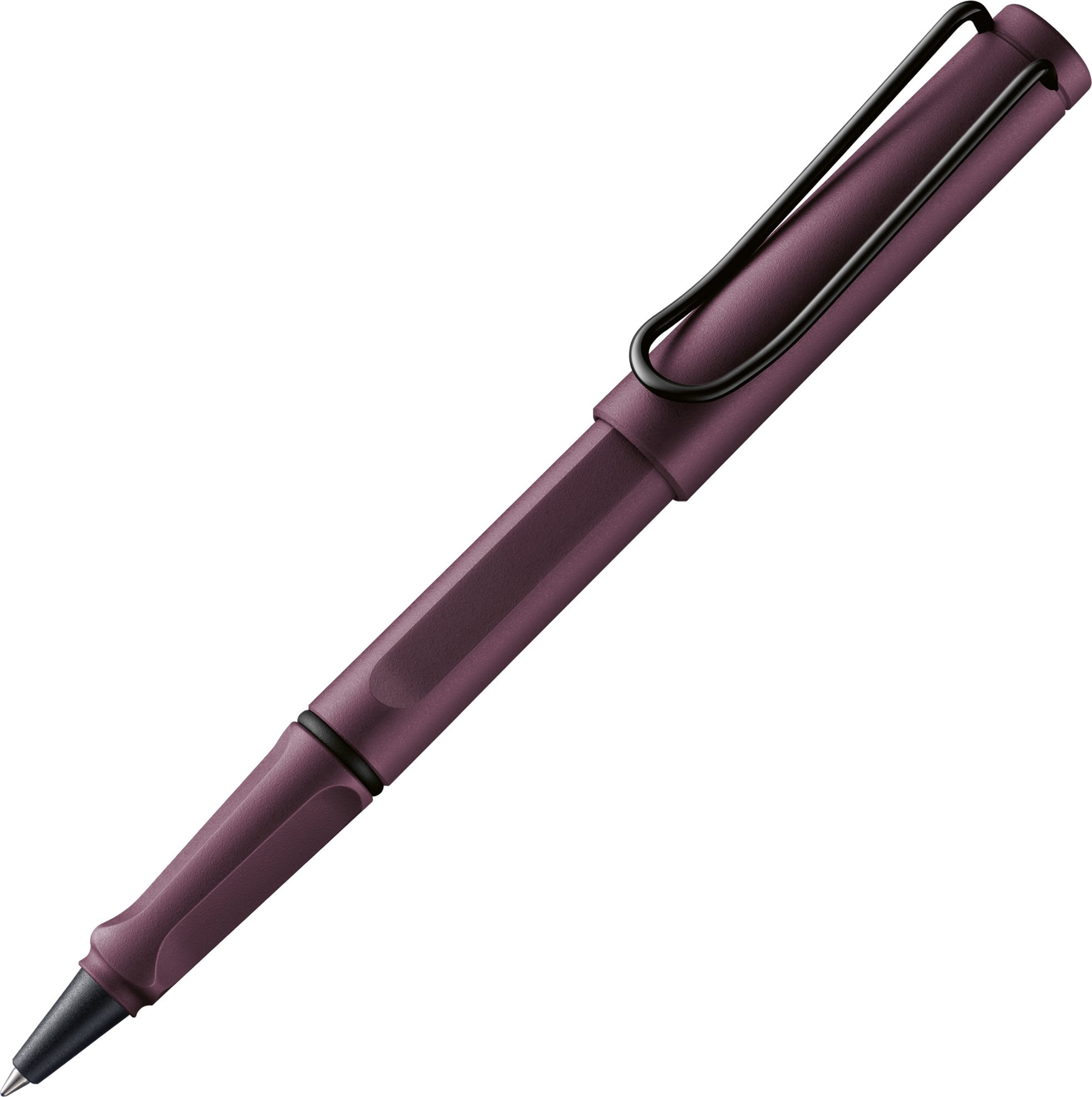 Safari Tintenroller M, dunkelviolett, mit blauer Mine