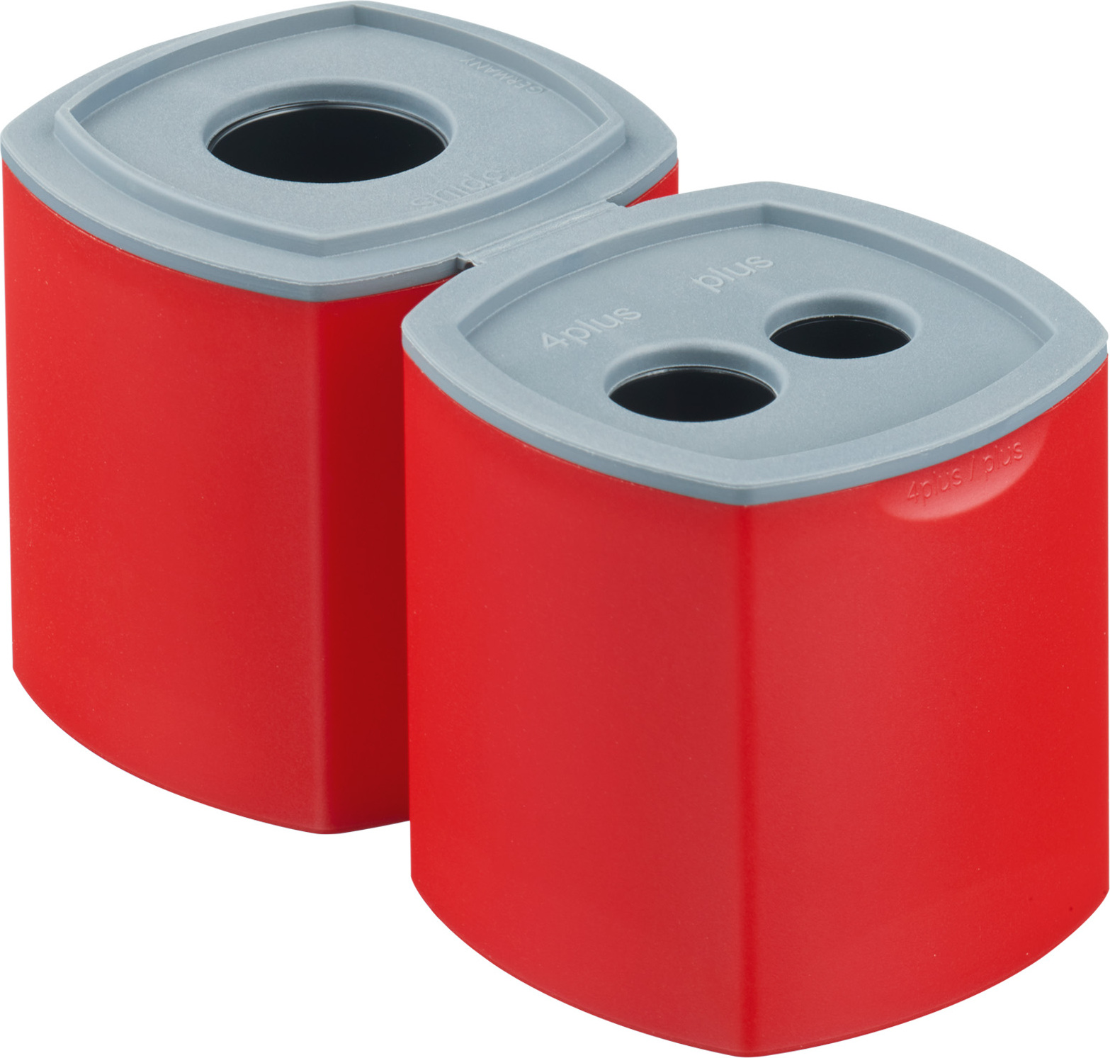 Z84 & Plus & 3plus & 4plus Bleistiftspitzer rot