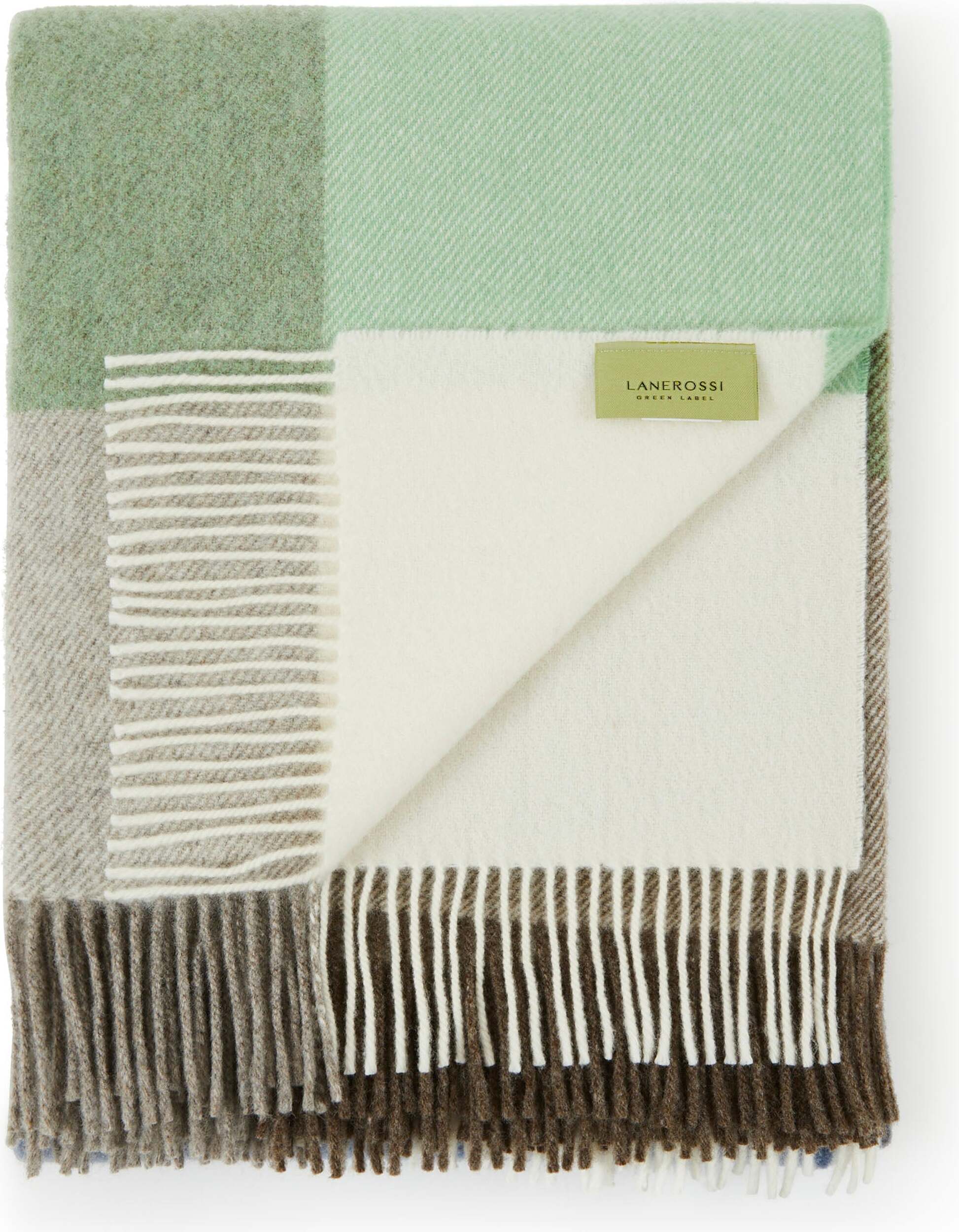 Uruguay Check Plaid 130 x 190 cm, meerblau