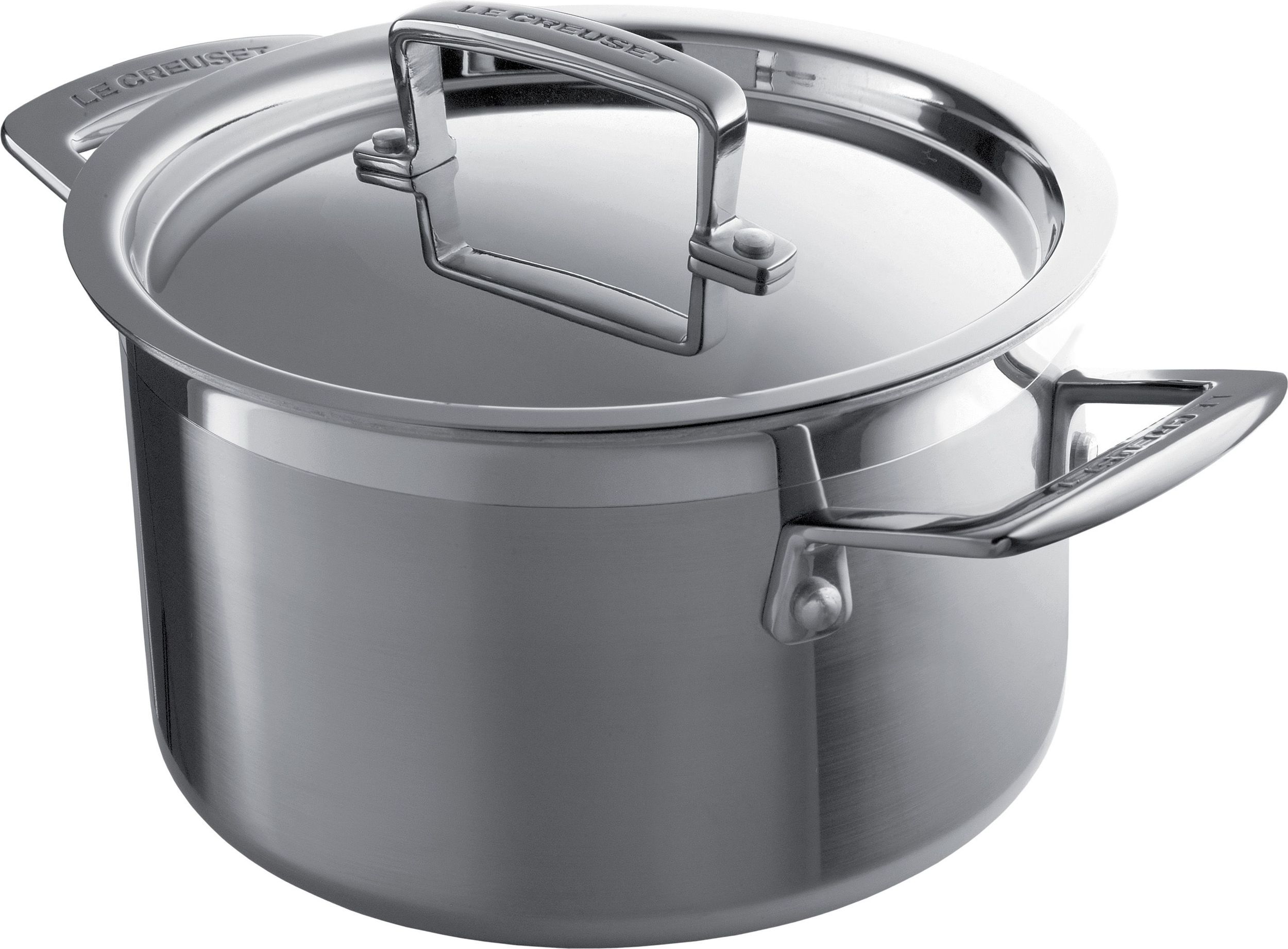 Le Creuset 3-ply saucepan with lid, 20 cm, 3,8L