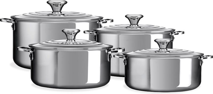 3-ply Plus Batterie de Cuisine, Set 4 pièces