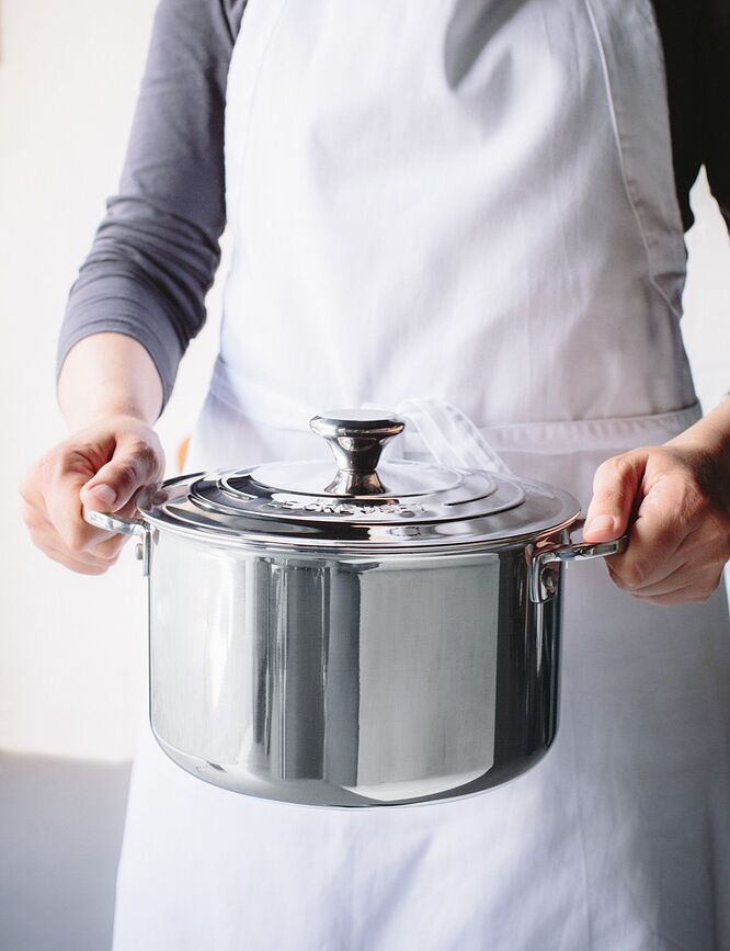 3-ply Plus Marmite pour viande, 24 cm