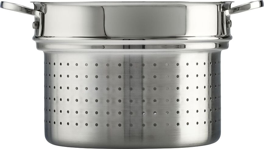 3-ply Plus Lonec s parnim vložkom in vložkom za testenine, 26 cm