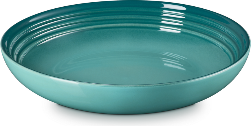 Assiette creuse Le Creuset 22 cm, bleu riviera