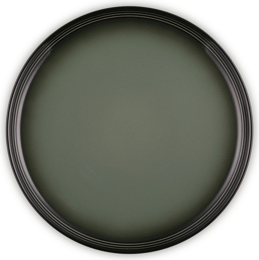 Assiette plate Coupe 27 cm, thym