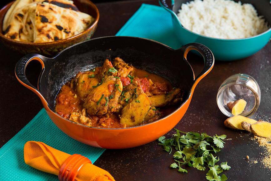 Balti Tradition Collection Tava 24 cm višnjeva