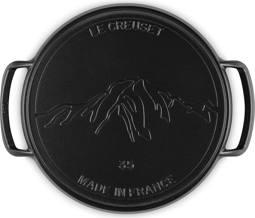 Bandeja para Pizza BBQ Outdoor, 35 cm, negro mate