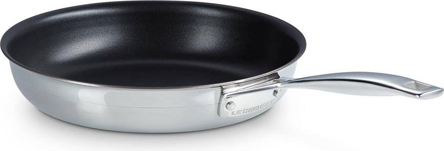 Batería de Cocina de triple capa, con olla, cazo y sartén, Set de 3 piezas