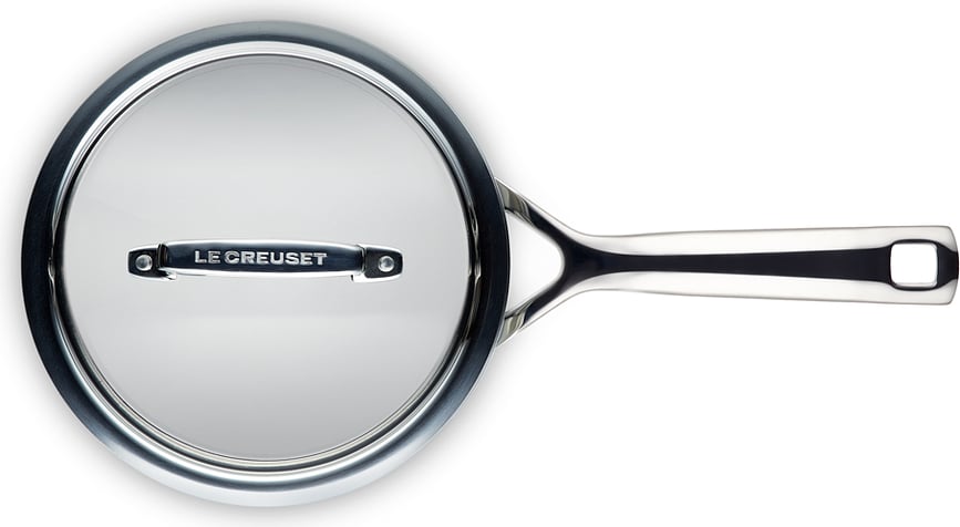 Batería de Cocina de triple capa, con olla, cazo y sartén, Set de 3 piezas