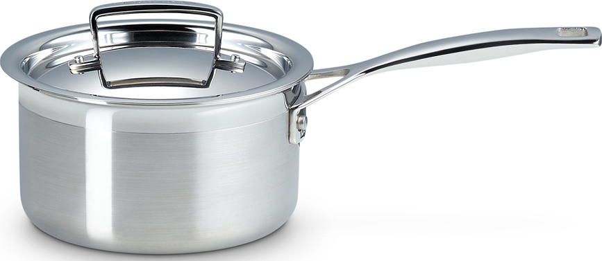 Batterie de Cuisine 3 plis, avec Marmite, Casserole et Poêle, Set 3 pièces