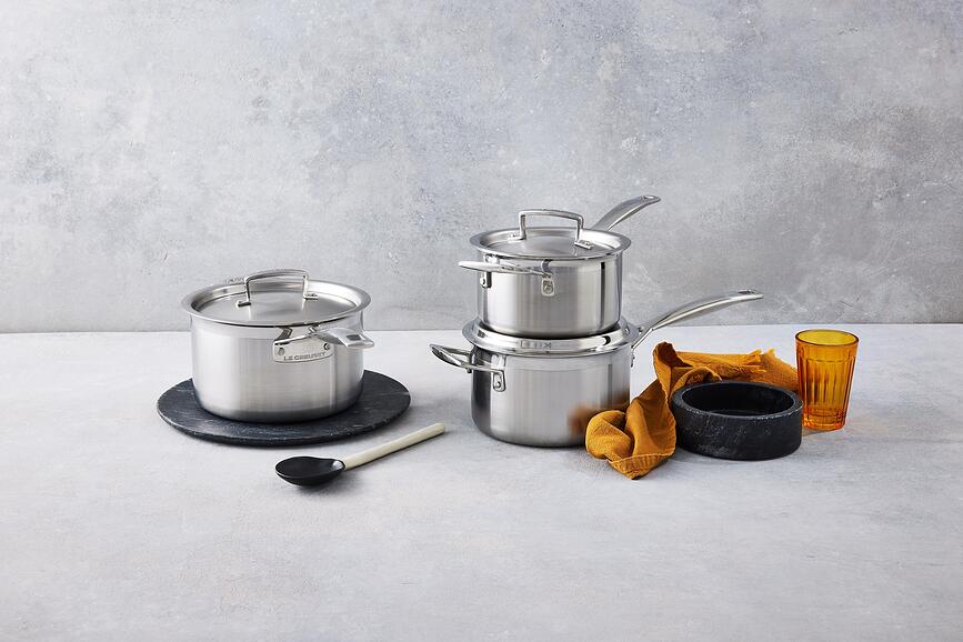 Batterie de Cuisine triple épaisseur, Set 5 pièces