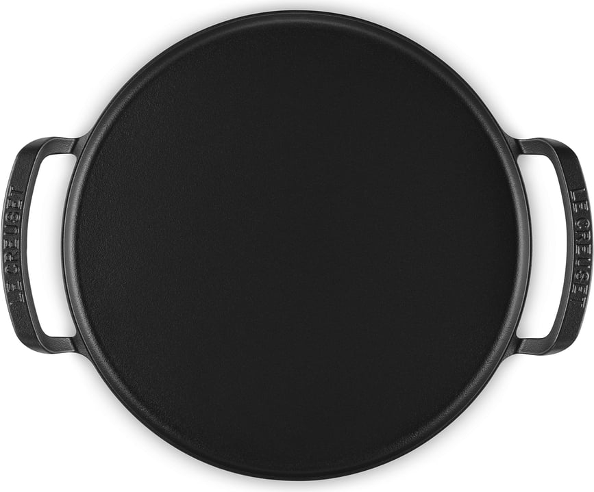 BBQ Outdoor Plaque à Pizza 35 cm, noir mat