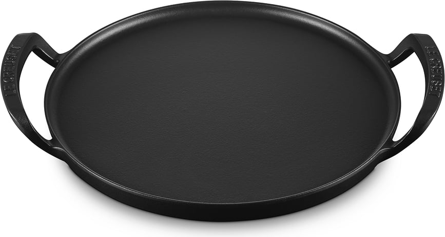 BBQ Outdoor Plaque à Pizza 35 cm, noir mat