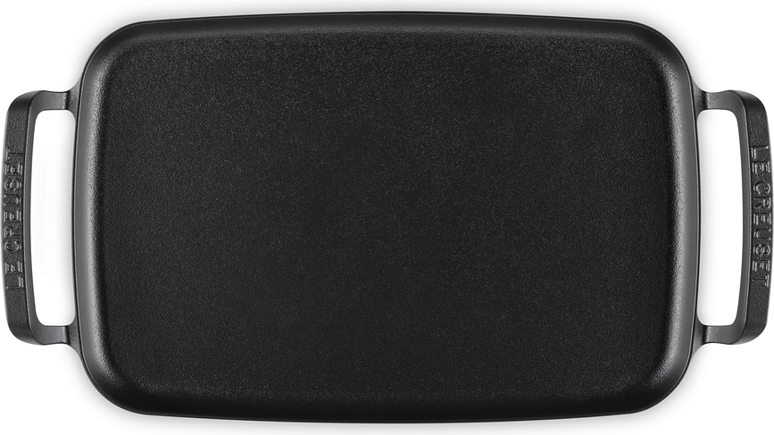 BBQ Outdoor Žar plošča, pravokotna, 48,8 cm, mat črna