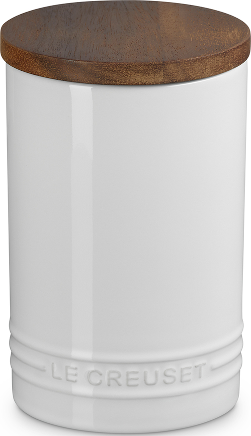Bote de cocina con tapa de madera Le Creuset, 770 ml