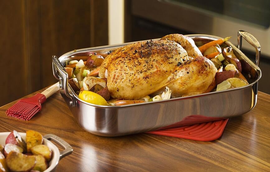 Brocha de cocina mini Le Creuset, cereza