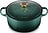 Brytfanna Le Creuset Christmas 24 cm butelkowa zieleń