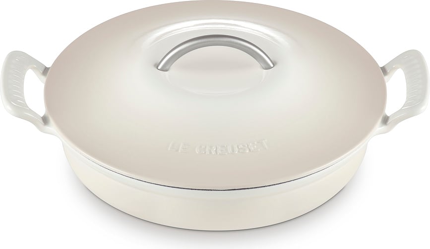 Cacerola baja Modern Heritage Gourmet, 28 cm, beige