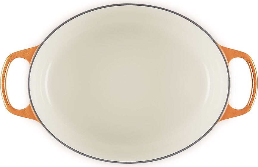 Cacerola ovalada Flamme Dorée, 29 cm, naranja intenso