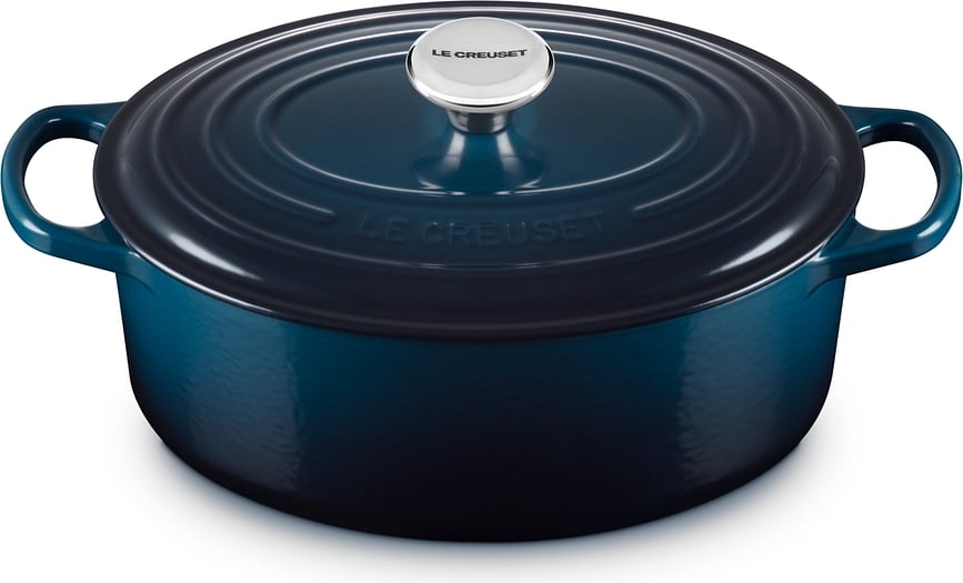 Cazuela ovalada Signature, 29 cm, azul marino