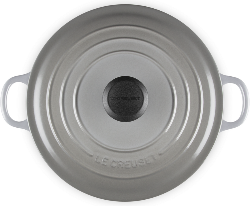 Cazuela redonda Signature, 24 cm, gris claro