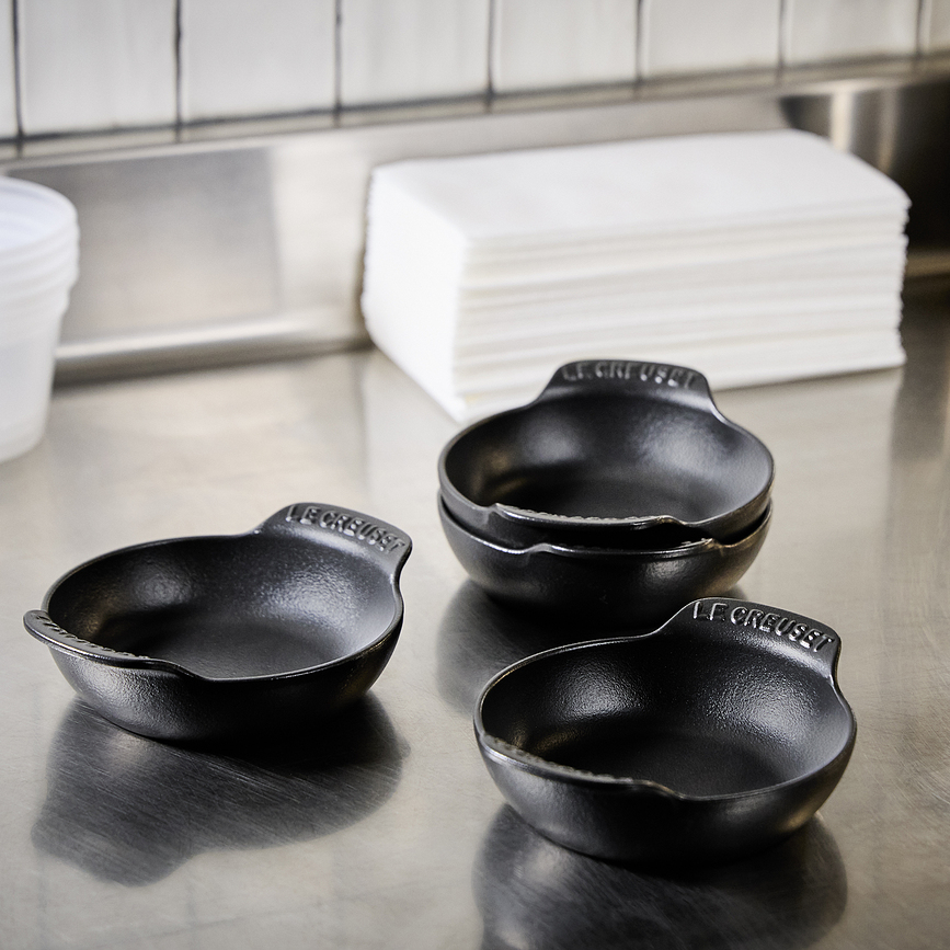 Cazuelas de hierro fundido Le Creuset Gourmand, 13 cm, 4 unidades