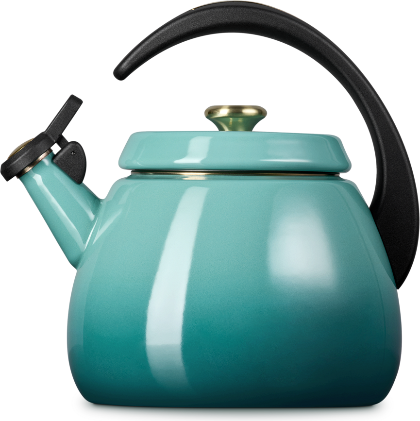 Cloche teáskanna 2,1 l, riviéra kék