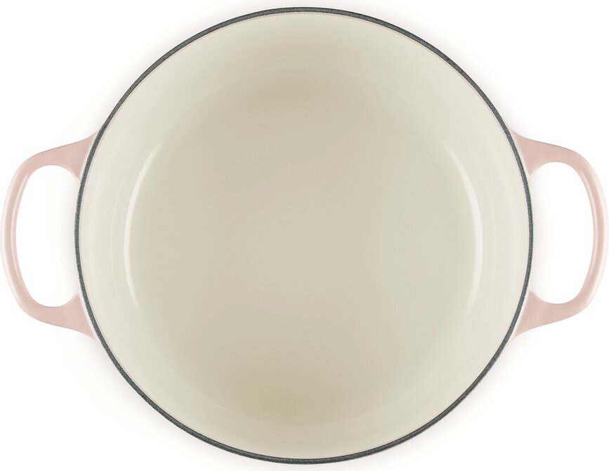 Cocotte Signature Petal 26 cm, blanche