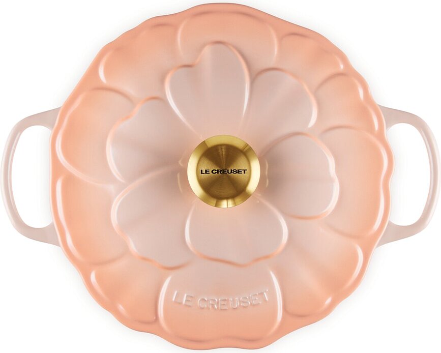 Cocotte Signature Petal 26 cm, blanche