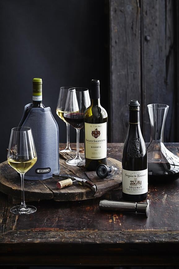 Copas de Vino de cristal Le Creuset, 4 unidades