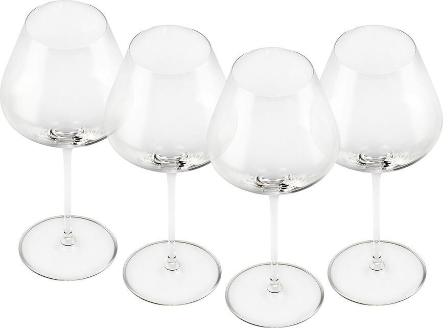 Copas de Vino para Borgoña Le Creuset, Pack de 4 unidades