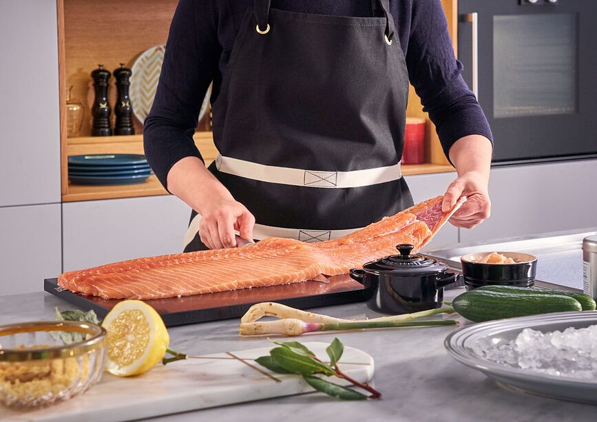 Delantal Le Creuset, negro