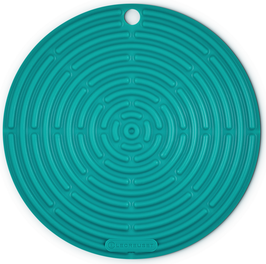 Dessous de plat Le Creuset 20 cm, bleu riviera