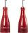 Dosificadores para aceite y vinagre Le Creuset, cereza, Set de 2 piezas