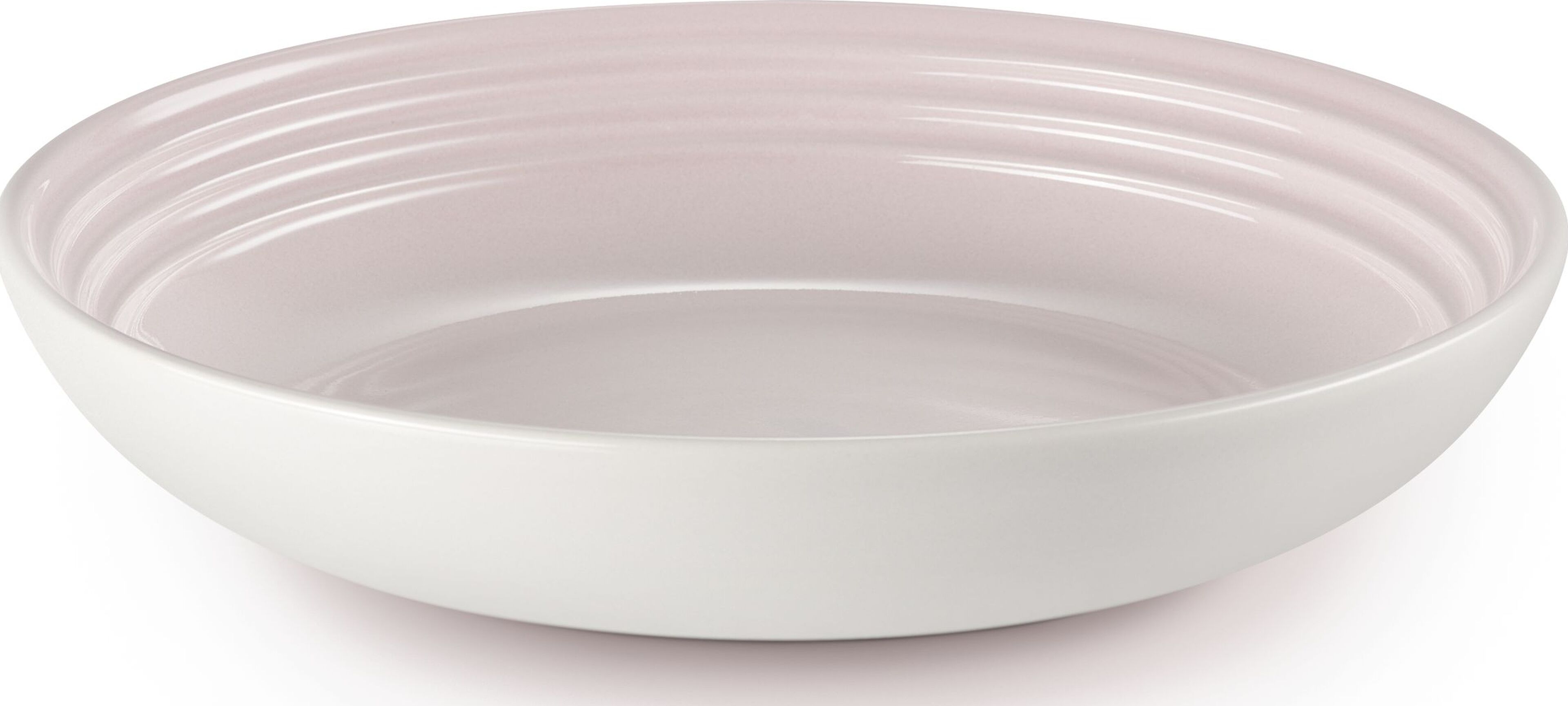 Dziļais šķīvis Le Creuset gaiši rozā 22 cm