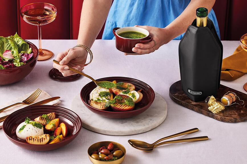 Ensaladera Le Creuset, 24 cm, cereza