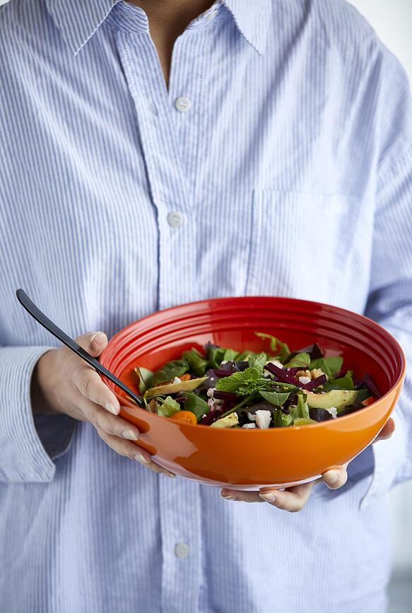 Ensaladera Le Creuset, 24 cm, cereza