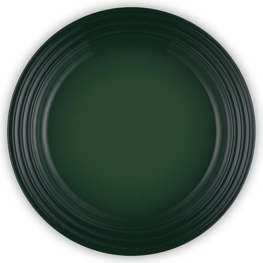 Farfurie de mic dejun Le Creuset, verde închis, 22 cm