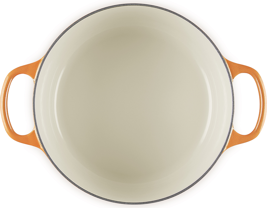 Flamme Dorée Cocotte 24 cm, orange flammé