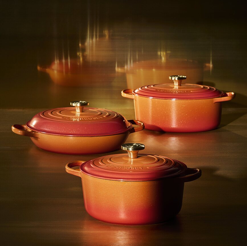 Flamme Dorée Pekač ovalen, 29 cm, žareče oranžen