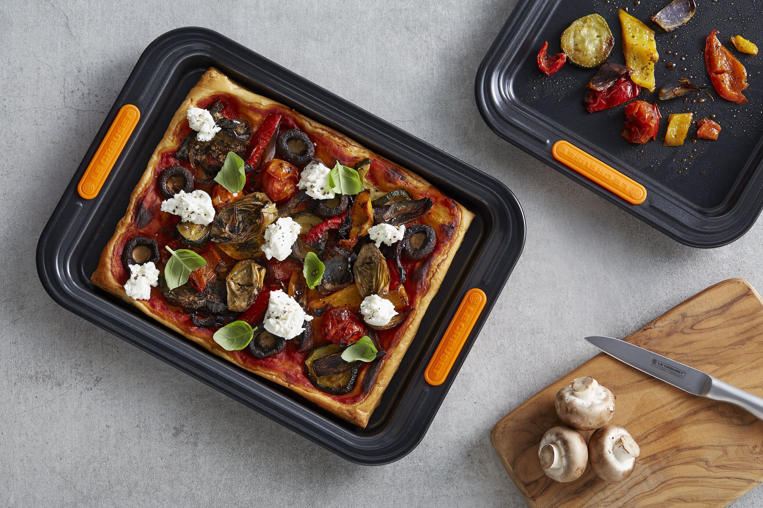 Форма за печене Le Creuset правоъгълна с незалепващо покритие - FA