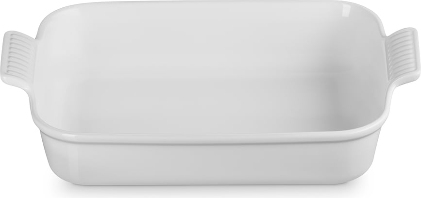 Fuente para Horno Heritage, 24 x 32 cm, blanca