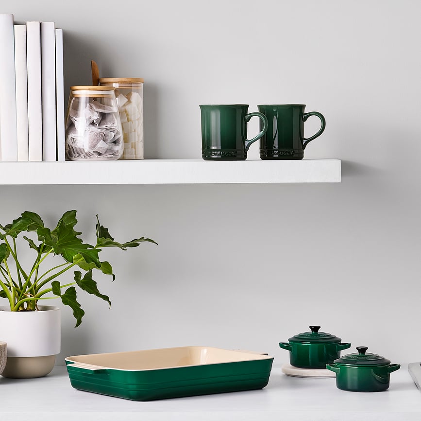 Fuente para horno Juniper, 32 cm, verde oscuro