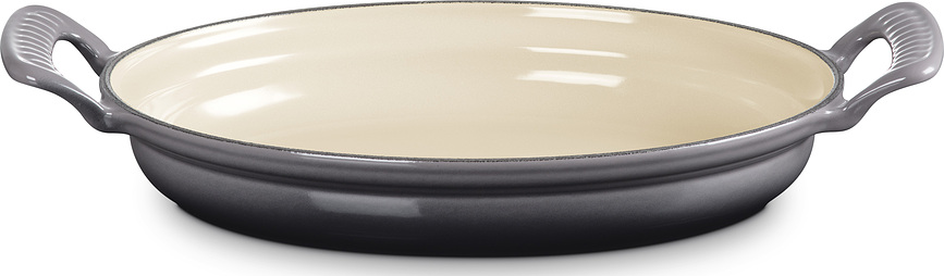 Fuente para Horno ovalada Modern Heritage, 28 cm, gris