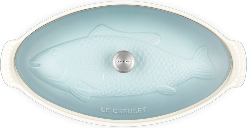 Fuente para Pescado Le Creuset, 34 cm, color sal marina