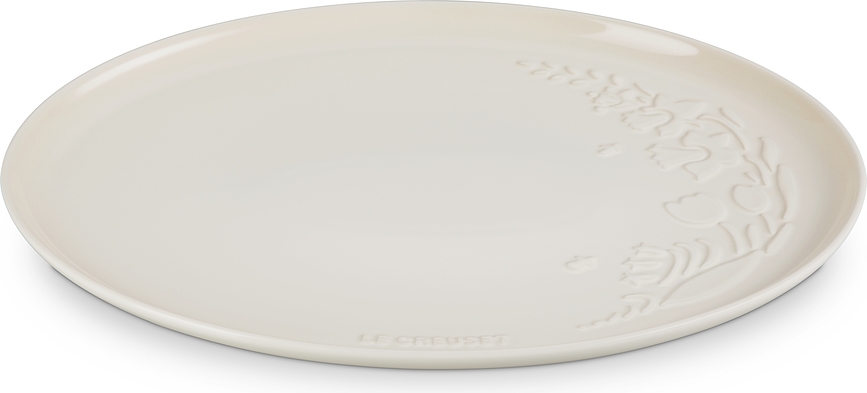 Fuente para servir Jardin, 36 cm, beige