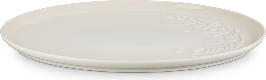 Fuente para servir Jardin, 36 cm, beige