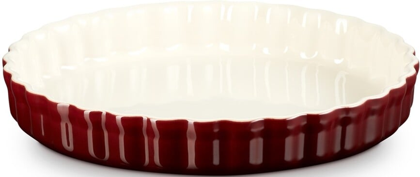 Fuente para Tarta Heritage, 28 cm, burdeos