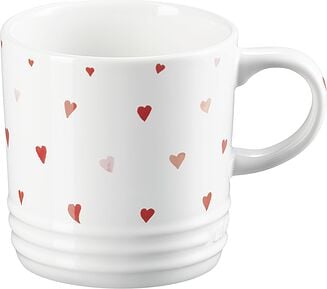 Gekleurde beker Heart 350 ml
